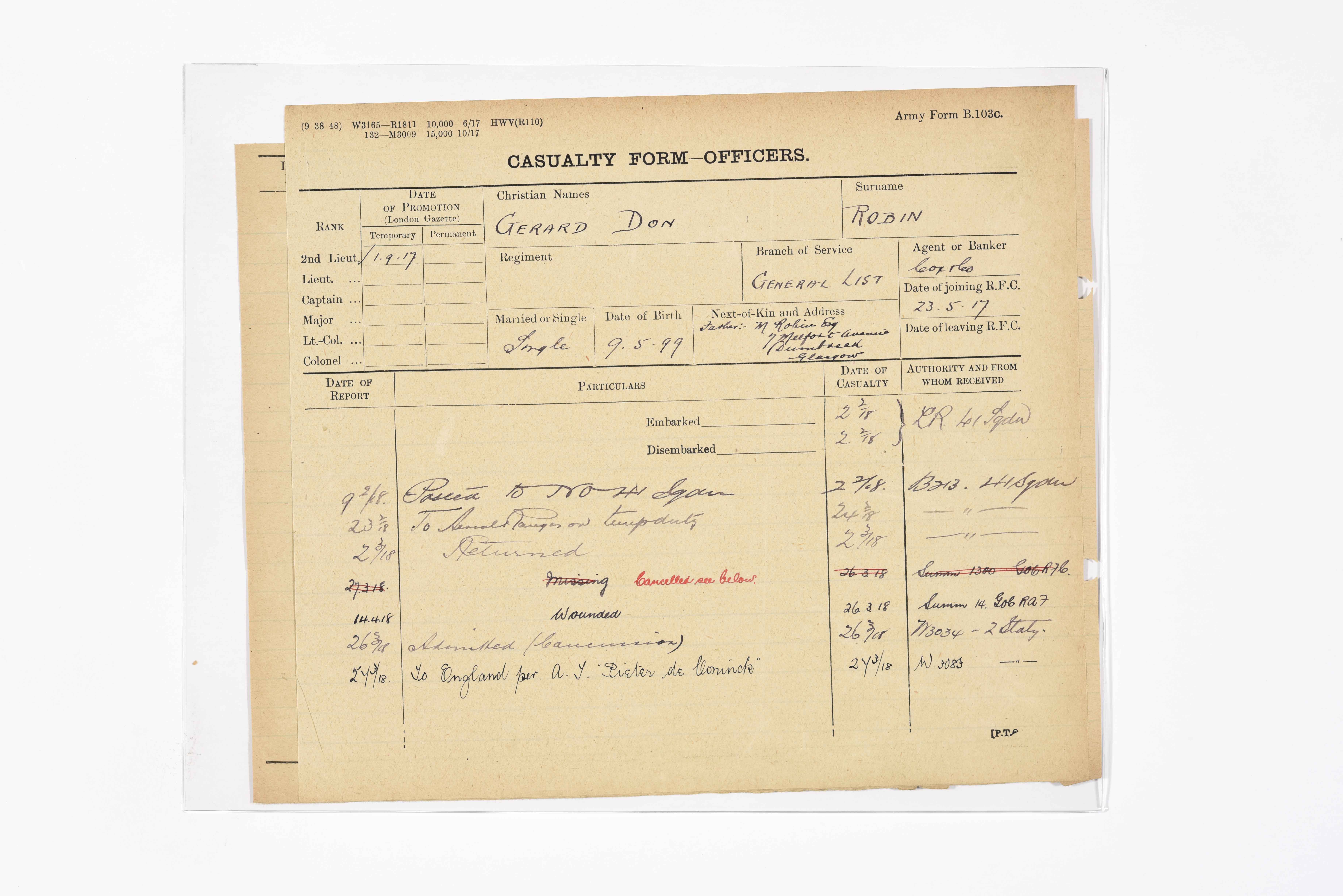 Casualty Forms - Form